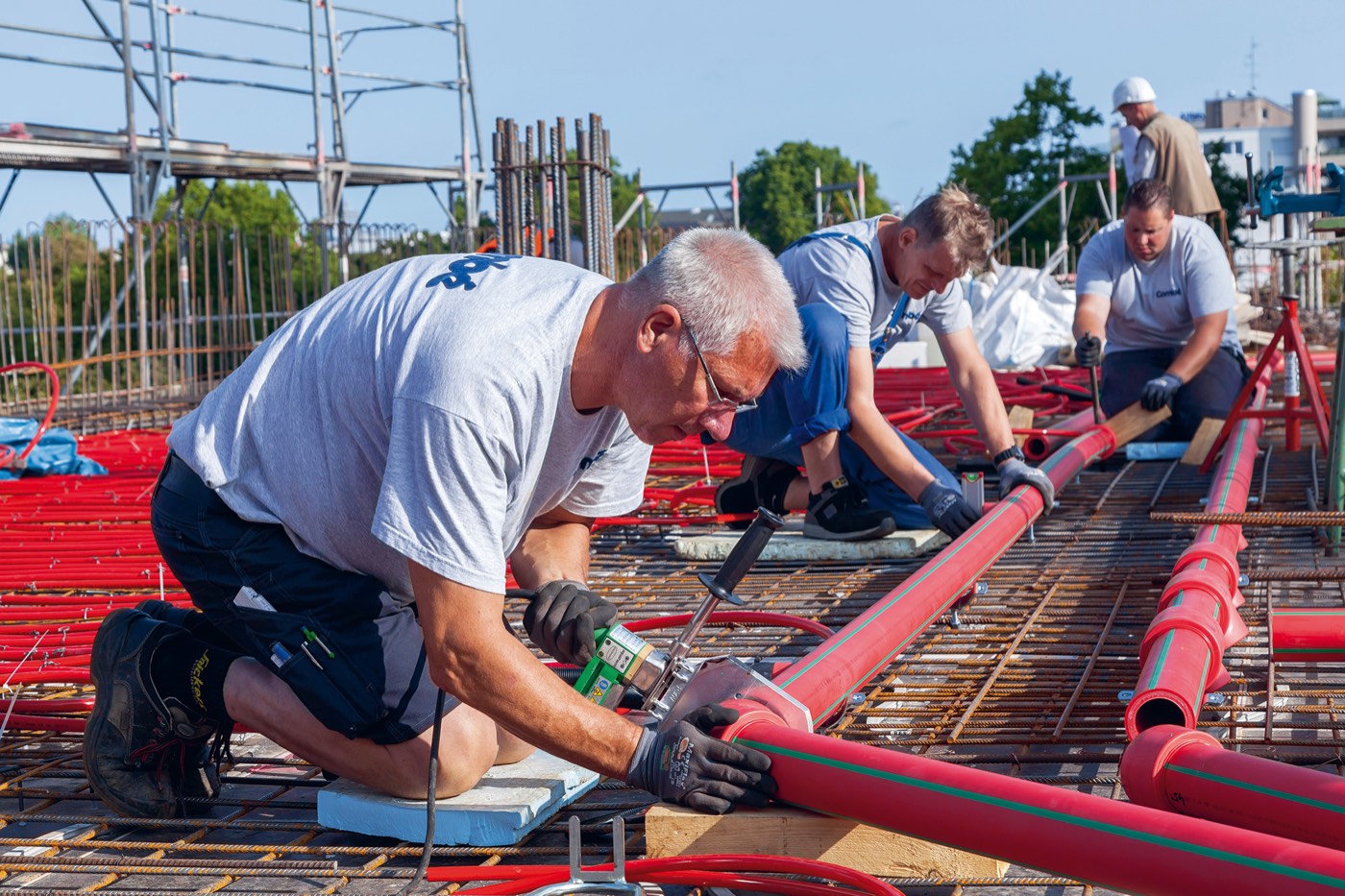 Installation einer Sprinkleranlage im Quartier Bundesallee in Berlin – Foto 4