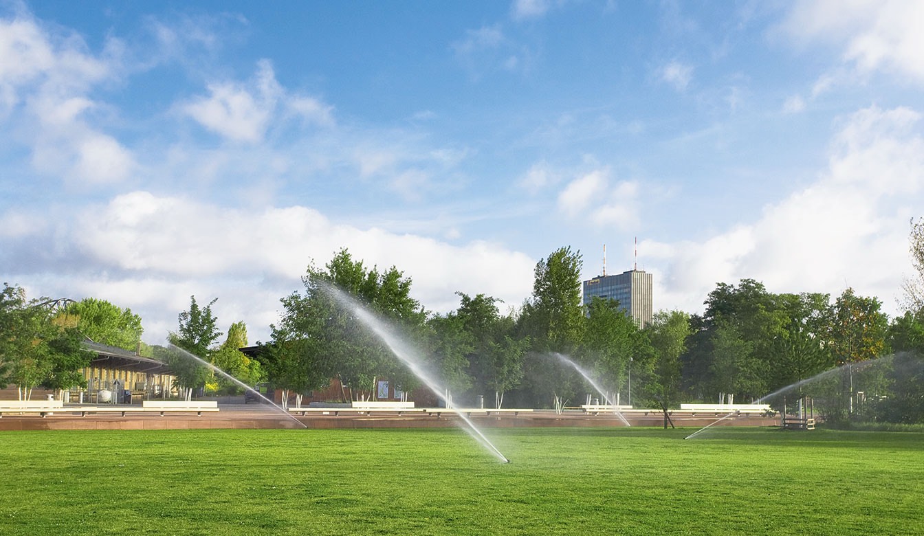 Beregnung und Rohrleitungsbau im Park am Gleisdreieck – Foto 3
