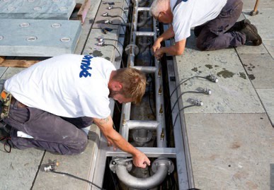 Erneuerung des Wasserspiels Forum am Kanzleramt in Berlin – Foto 5