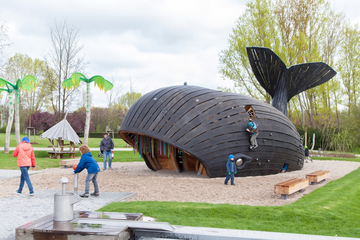 Wassertechnik für die Spielplätze »Konrads Reise« – Foto 1