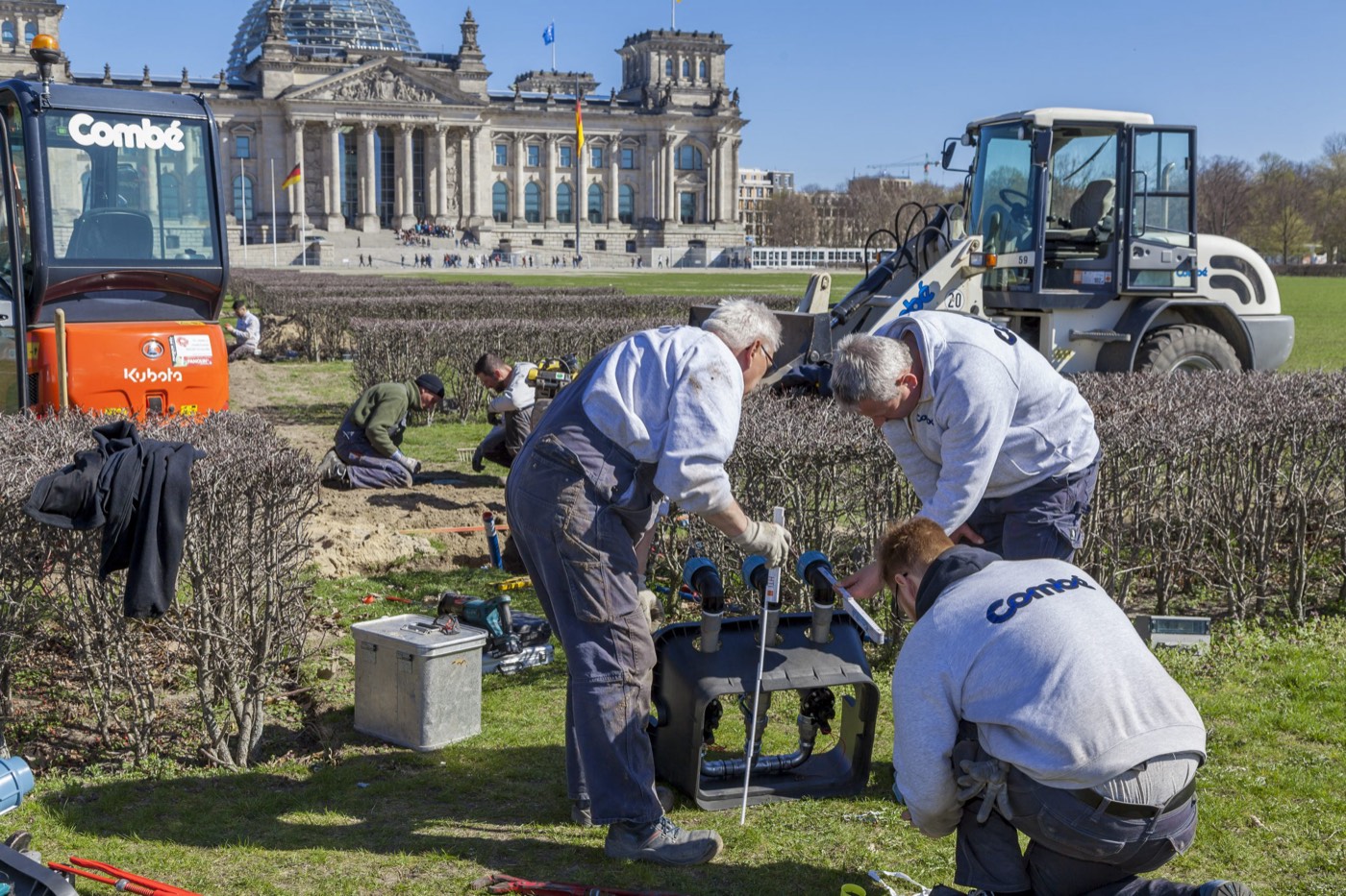 Erneuerung der Beregnungsanlage auf dem Platz der Republik – Foto 3