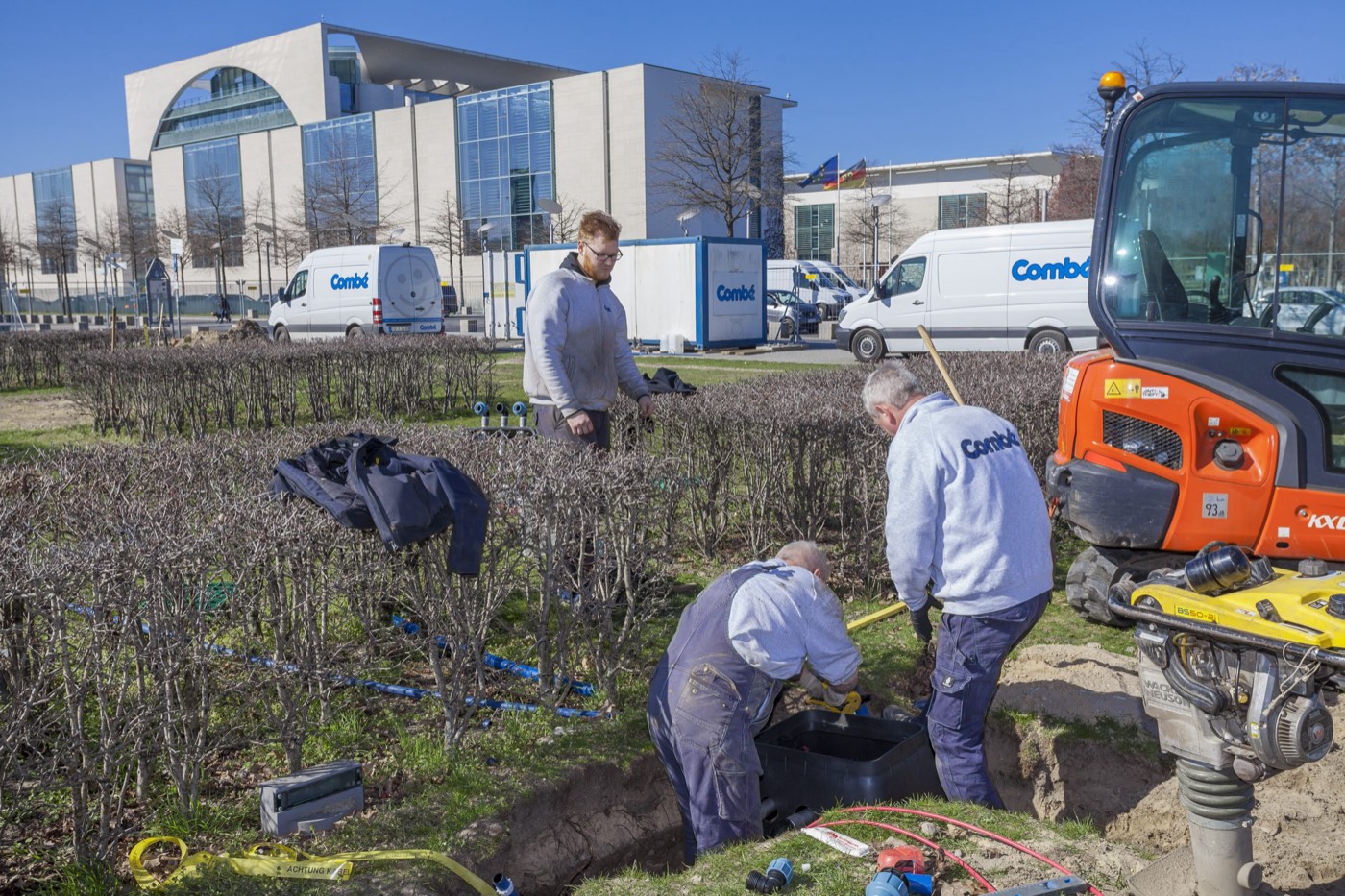 Erneuerung der Beregnungsanlage auf dem Platz der Republik – Foto 5